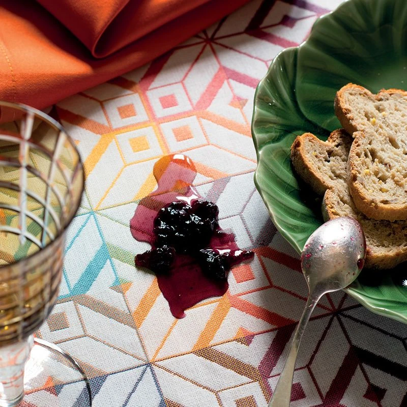 Nappe Jacquard Pur Coton Mille Paves – Image 4