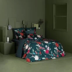 Housse De Couette Satin De Coton 120 Fils/cm² Crepuscule Parfums