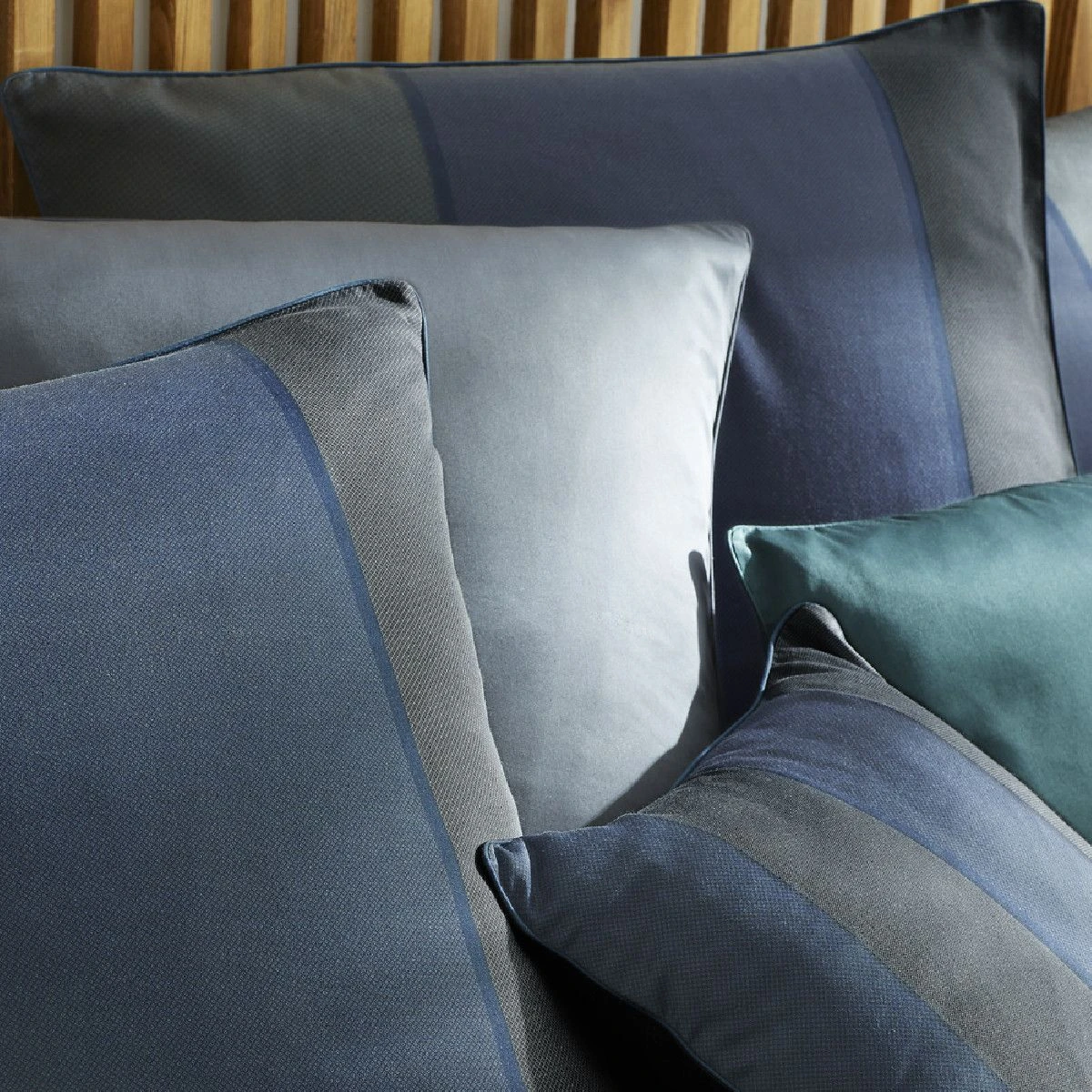 Taie D'oreiller Satin De Coton 120 Fils/cm² Blue Dandy – Image 6