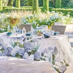 Nappe Anti Tache Pur Lin Jardin De Bretagne