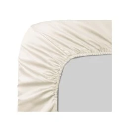 Drap Housse B40 Satin De Coton 120 Fils/cm² Angora Ava Uni