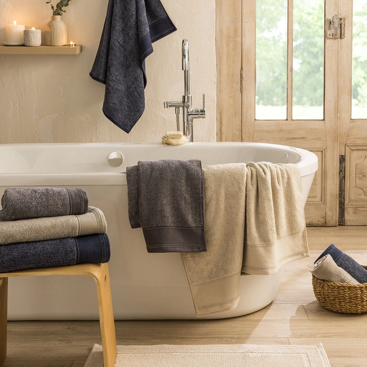 Drap De Bain Coton & Autres Fibres 550 G/m² Stella – Image 4