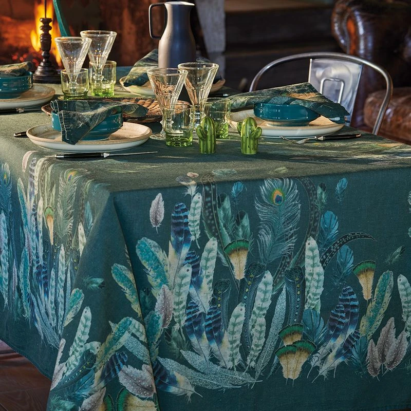 Nappe Imprimée Métis Lin & Coton Panache – Image 9