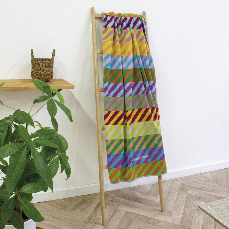 Drap De Plage Pur Coton 500 G/m² Berlingot Maki – Image 3