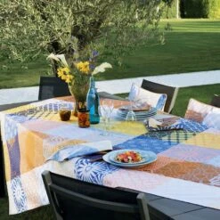 Nappe Jacquard Pur Coton Mille Zelliges
