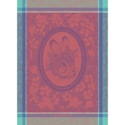 Torchon Pur Coton Madame Lapin