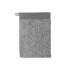 Gant De Toilette Coton & Autres Fibres 550 G/m² Taupe Stella