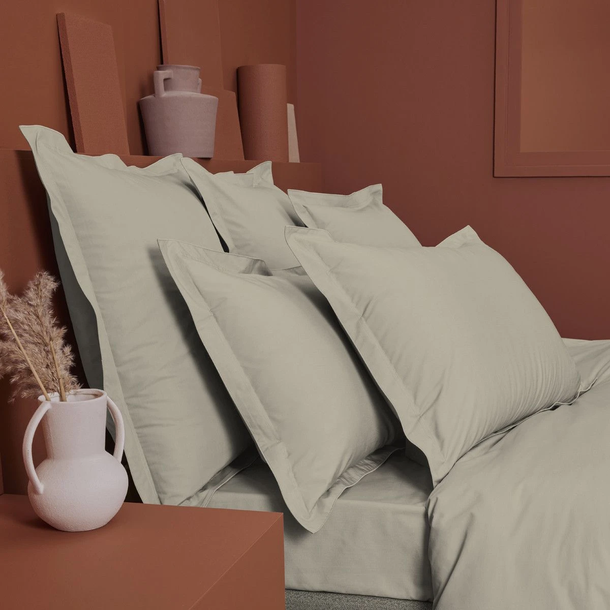 Drap Housse B30 Percale De Coton 90 Fils/cm² Denim Olana – Image 10