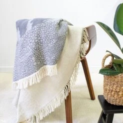 Plaid Coton & Autres Fibres Matieres