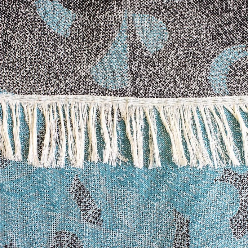 Plaid Coton & Autres Fibres Gouttes – Image 3