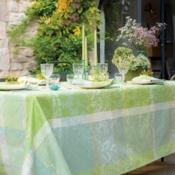 Nappe Enduite Pur Coton Mille Dentelles