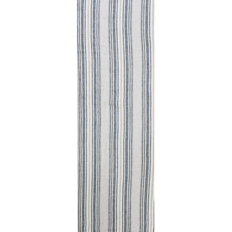 Chemin De Table Pur Lin Lavé Gris Sombrilla – Image 2