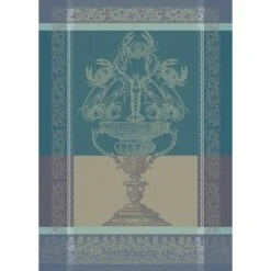 Torchon Pur Coton Coupe Fruits De Mer