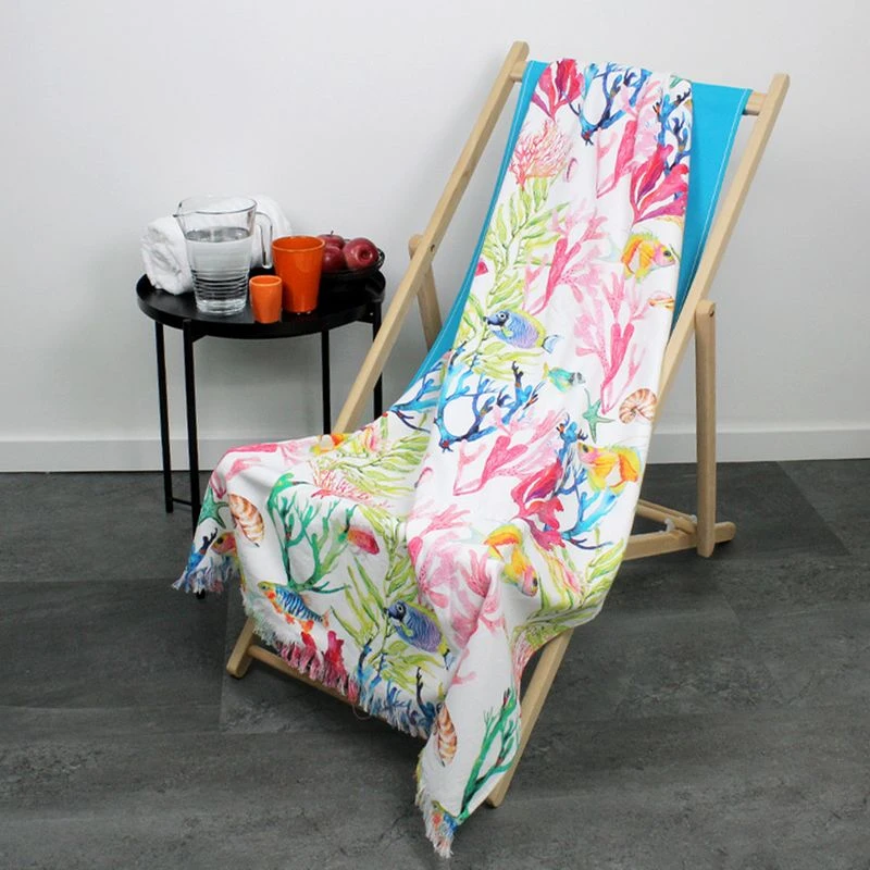 Fouta Pur Coton 350 G/m² Paradis Noumea – Image 3