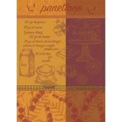 Torchon Pur Coton Panettone