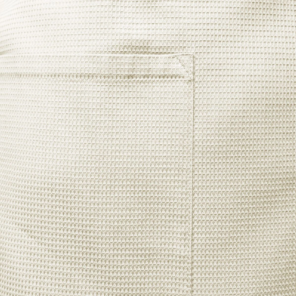 Peignoir Pur Coton Bio 240 G/m² Blanc Casse Plaisance – Image 3