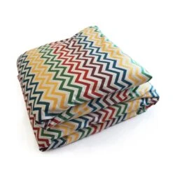 Housse D'edredon Métis Lin & Coton Zig Zag