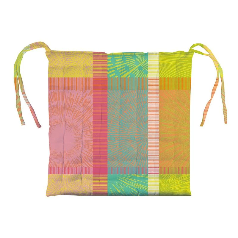 Galette De Chaise Pur Coton Enduit Imperméable Mille Auras – Image 3