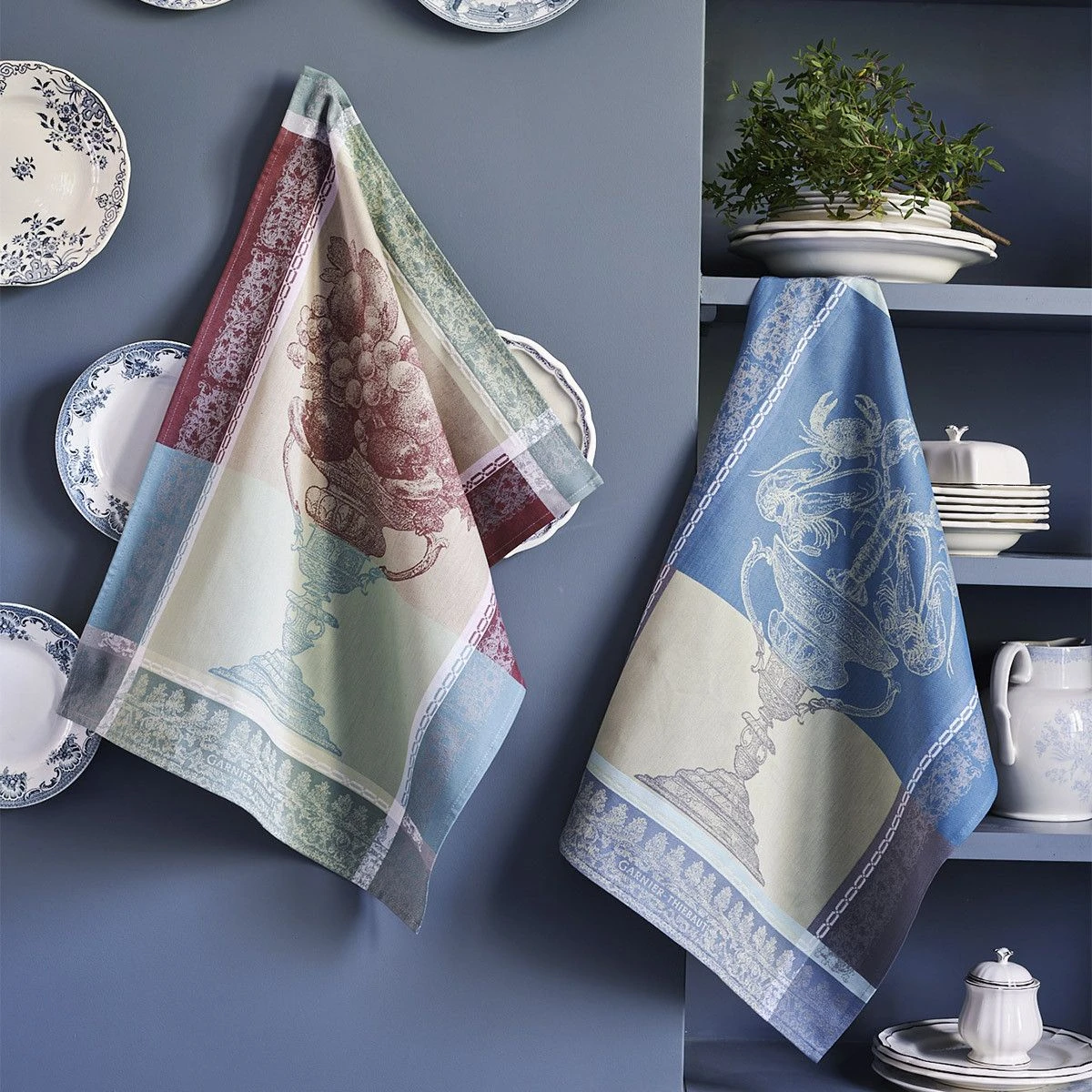 Torchon Pur Coton Coupe Fruits De Mer – Image 2