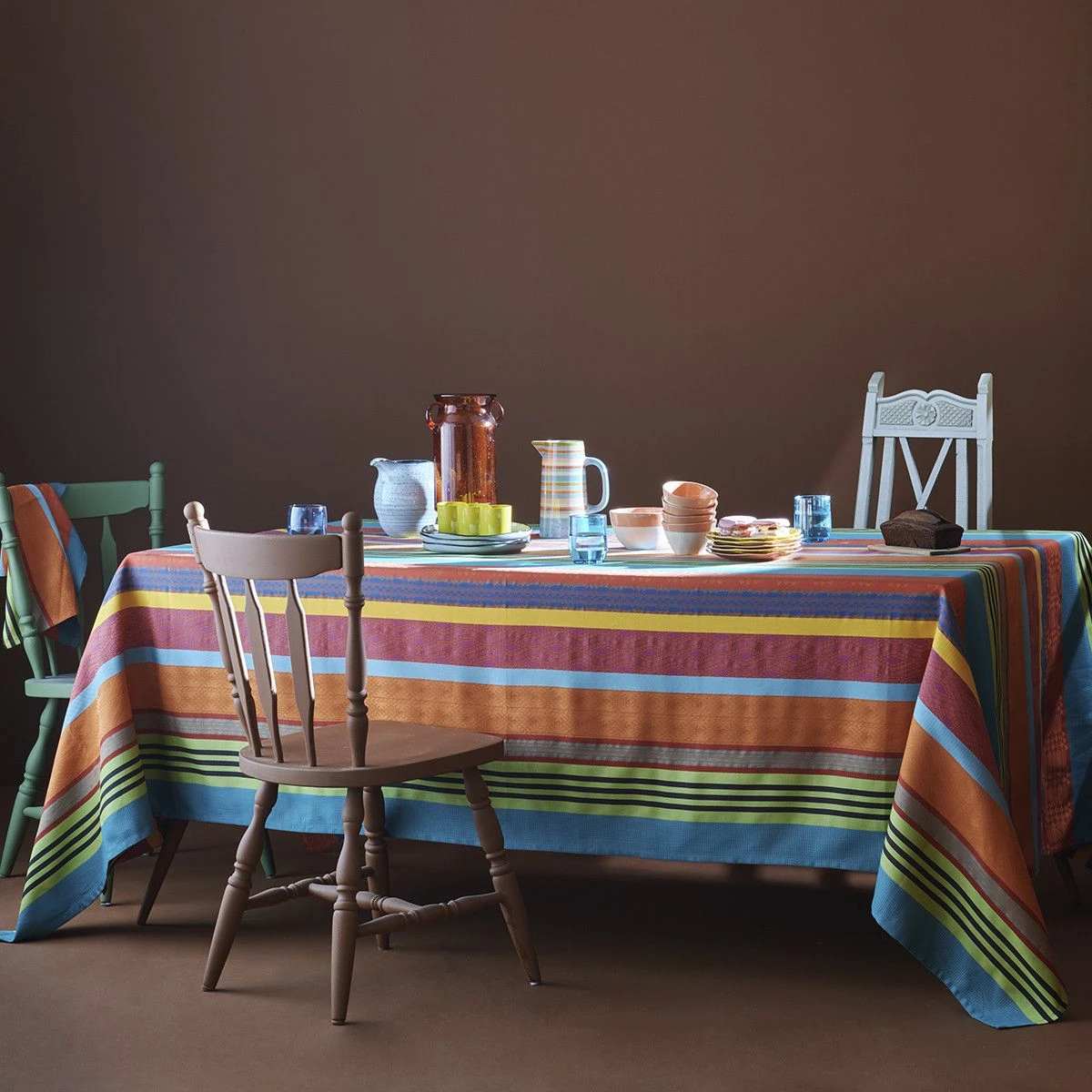 Nappe Jacquard Pur Coton Mille Arizona – Image 2