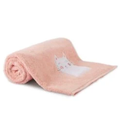 Drap De Douche Pur Coton Petit Chat