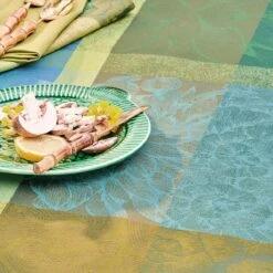 Nappe Enduite Pur Coton Mille Petales