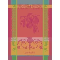 Torchon Pur Coton Les Peches