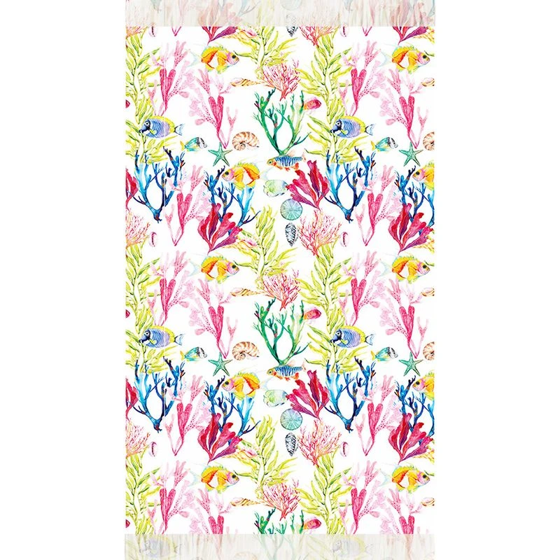 Fouta Pur Coton 350 G/m² Paradis Noumea