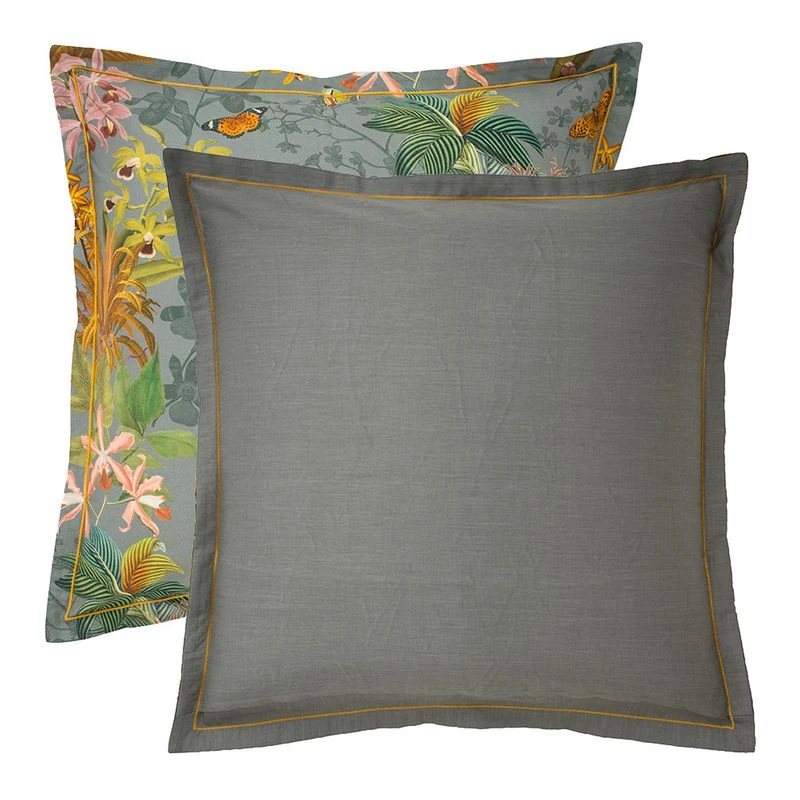 Taie D'oreiller Percale De Coton 80 Fils/cm² Nuit D Orchidees – Image 3