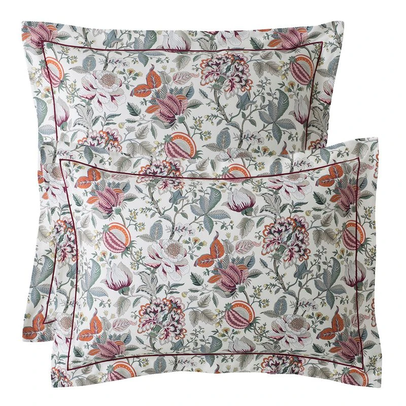 Taie D'oreiller Satin De Coton 120 Fils/cm² Angora Camille