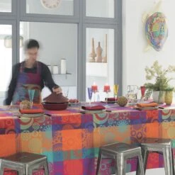 Nappe Jacquard Pur Coton Mille Tornades