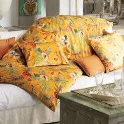 Housse De Coussin Polyester Saranda Velours