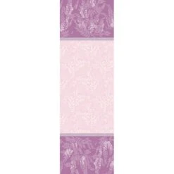 Chemin De Table Pur Coton Antitache Déperlant Glycines