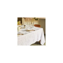 Nappe Mille Giverny Garnier Thiebaut Blanc - 4 Tailles