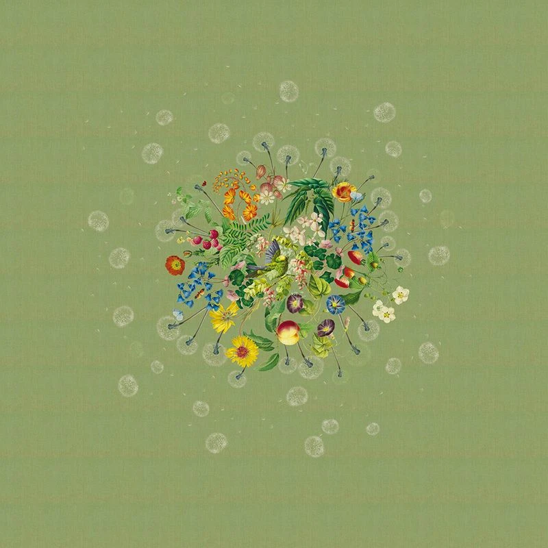 Nappe Imprimée Métis Lin & Coton Bouquet Du Soleil – Image 3