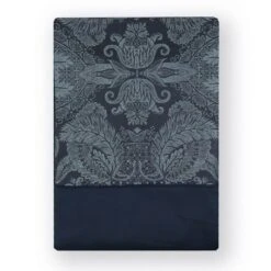 Drap Plat Satin De Coton Diamant Noir Isaphire