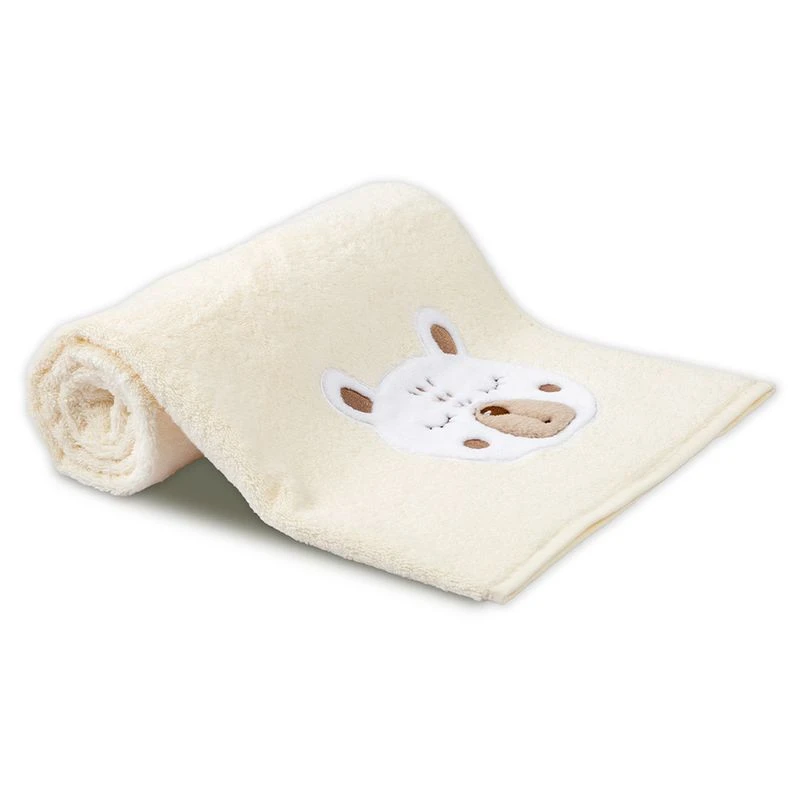 Drap De Douche Pur Coton Petit Ours