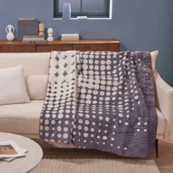 Plaid Coton & Autres Fibres Punto