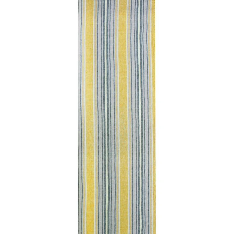 Chemin De Table Pur Lin Lavé Gris Sombrilla – Image 4