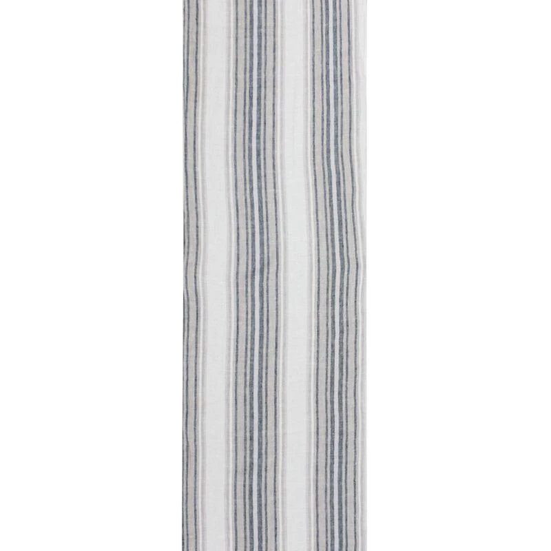 Chemin De Table Pur Lin Lavé Gris Sombrilla