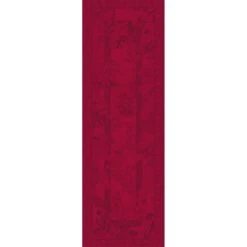 Chemin De Table Pur Coton Antitache Déperlant Orchidees