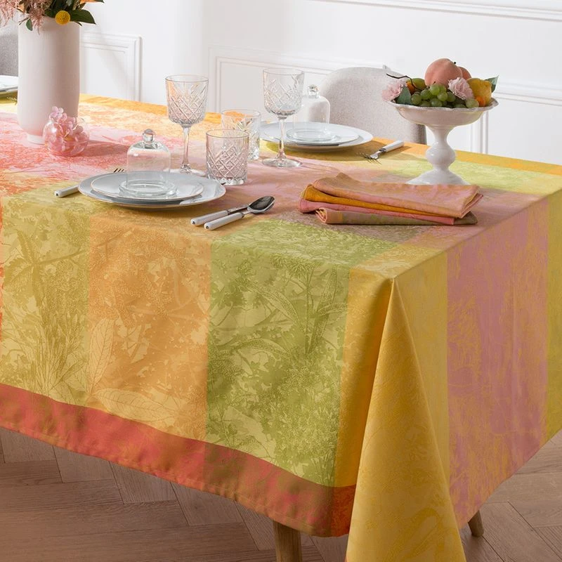 Nappe Jacquard Pur Coton Mille Esprit Jardin – Image 12