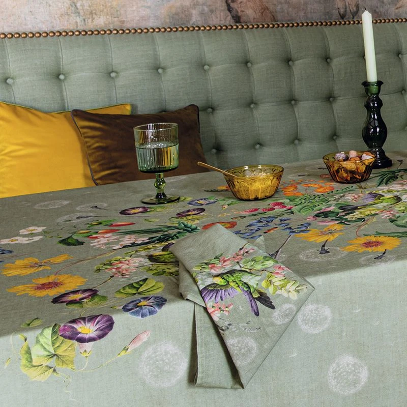 Nappe Imprimée Métis Lin & Coton Bouquet Du Soleil – Image 5