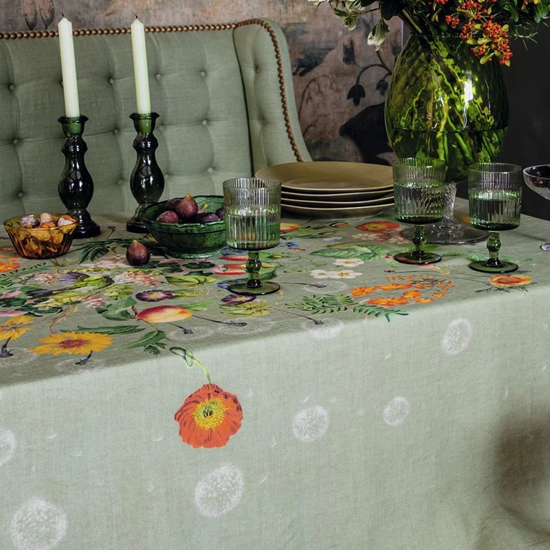 Nappe Imprimée Métis Lin & Coton Bouquet Du Soleil – Image 6